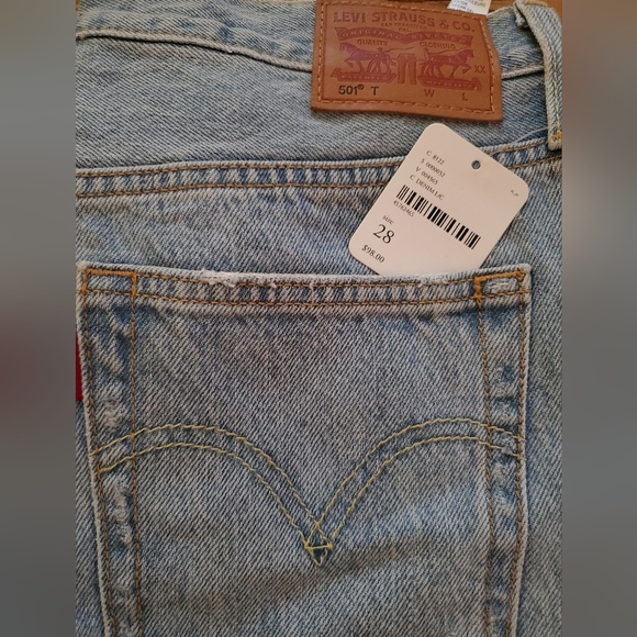 Free People Levi's 501 Jeans - Picture 3 of 3